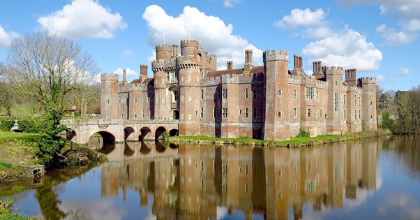 Herstmonceux Castle, Home Of Colonel Claude Lowther (Image – Herstmonceuxsussex.Com)