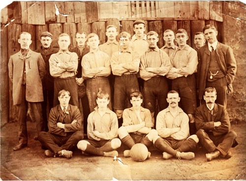Stockport Lads Club Football Team, Circa 1908