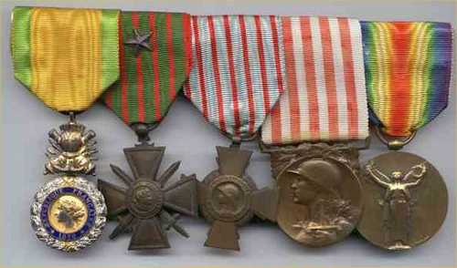 Corporal Peugeot Medals
