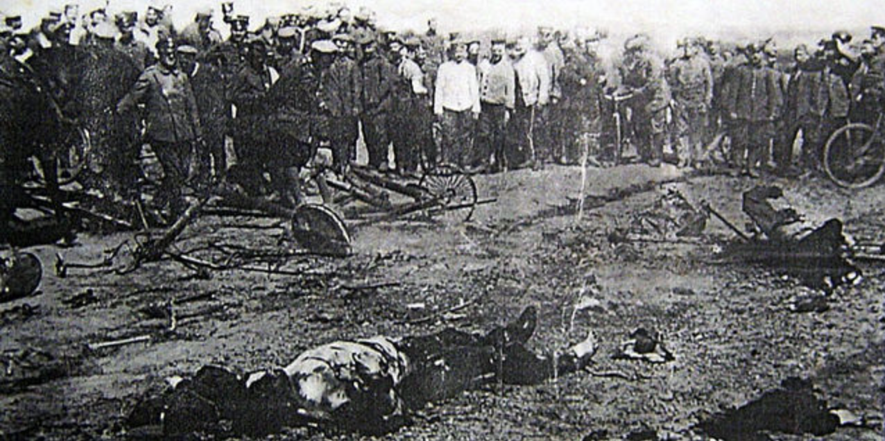 Photograph Of The Downed Bayly:Waterfall, Avro 504