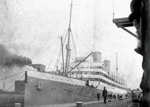 Royal Edward Alongside At Avonmouth