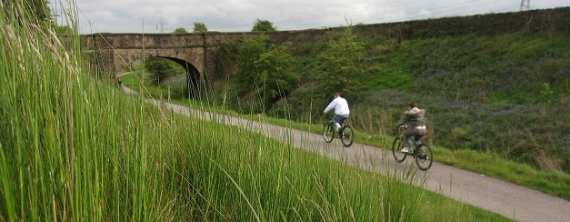 Spen Valley Greenway Which Runs Past The Site Of The Factory