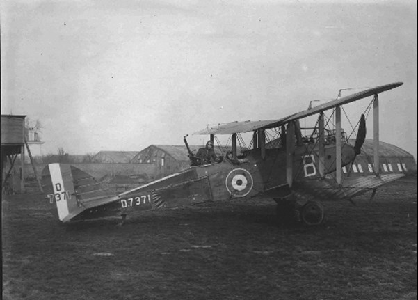 A DH9 Of 103 Squadron.