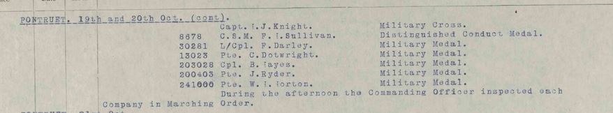 Hayes 2Nd MM War Diary