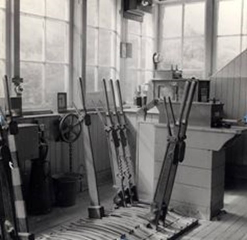He Inside Of A Signal Box On The West Highland Line