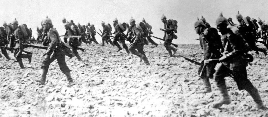 German Troops On The Somme