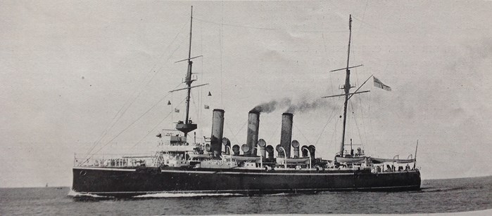 HMS Vindictive In 1900