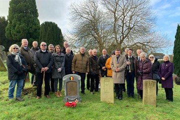 Not forgotten: a Belgian soldier remembered in Kent