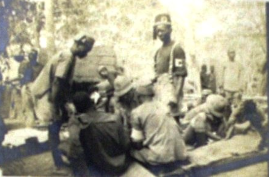 German Advance Party