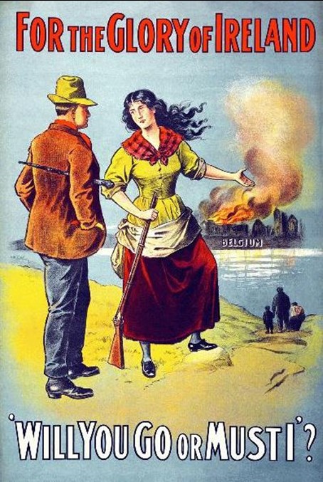 A Recruitment Poster Specifically Targeting Ireland