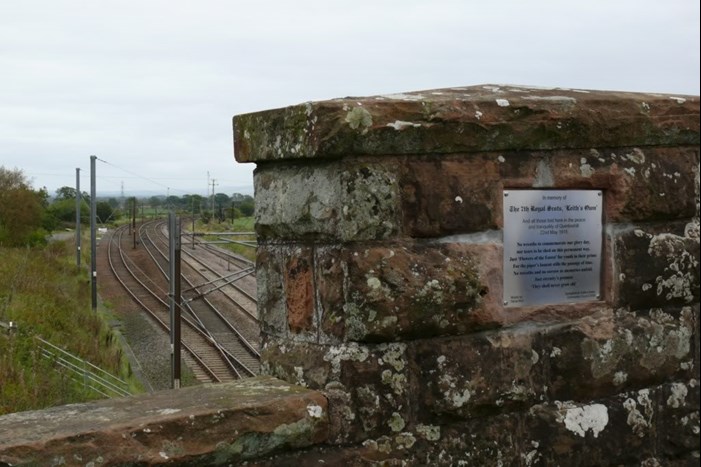 Blacksike Bridge, And The Line Today.