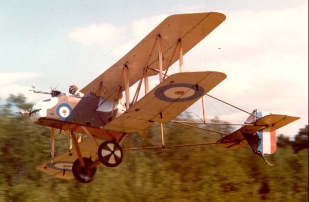 Cole Palen's F.E.8 Reproduction In Flight At Old Rhinebeck Aerodrome