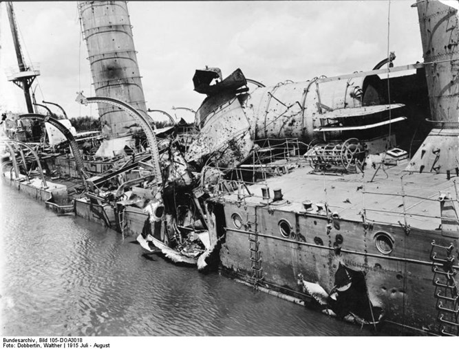 Damage To The Königsberg
