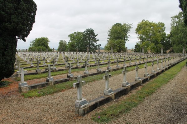 Italian Cemetery At Bligny