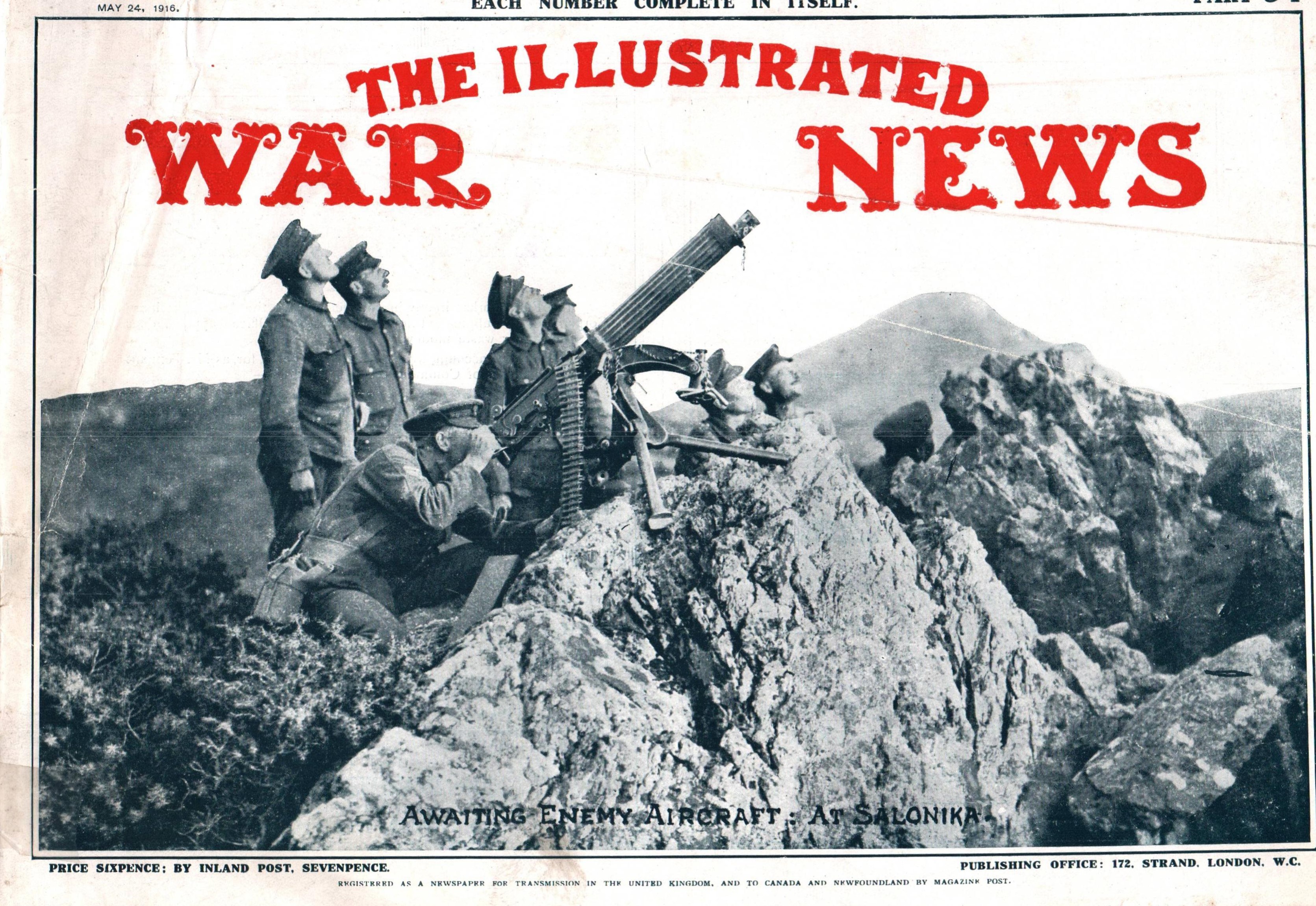The Illustrated War News – Vol (6)..