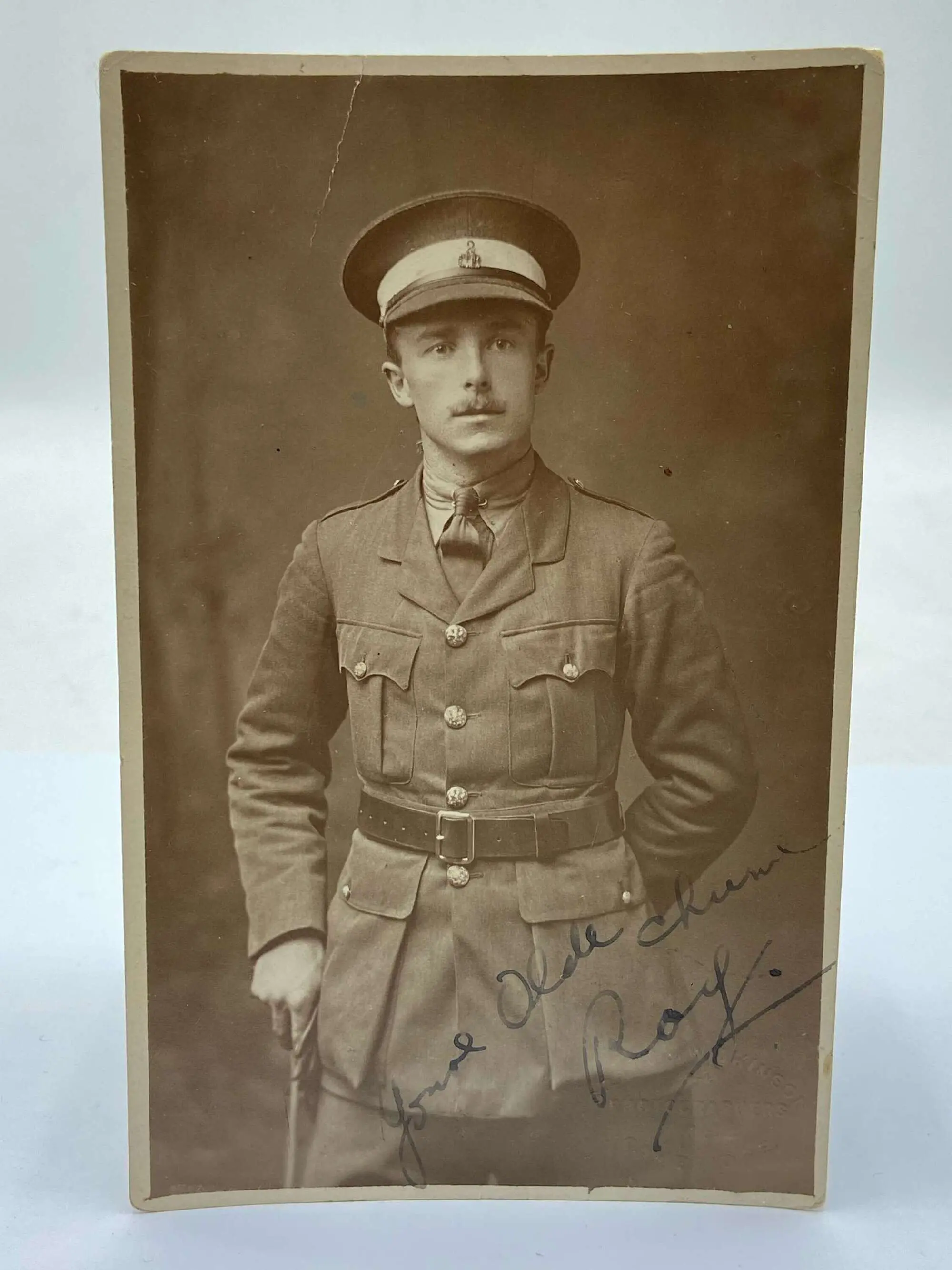 Rare Ww1 British 2Nd Cadet Battalion Portrait Photograph 85186 Pic1 Size4