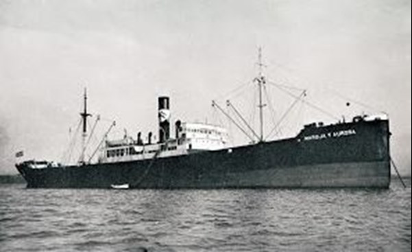 The River Clyde Towards The End Of Her Operational Life, As The Maruja Y Aurora.
