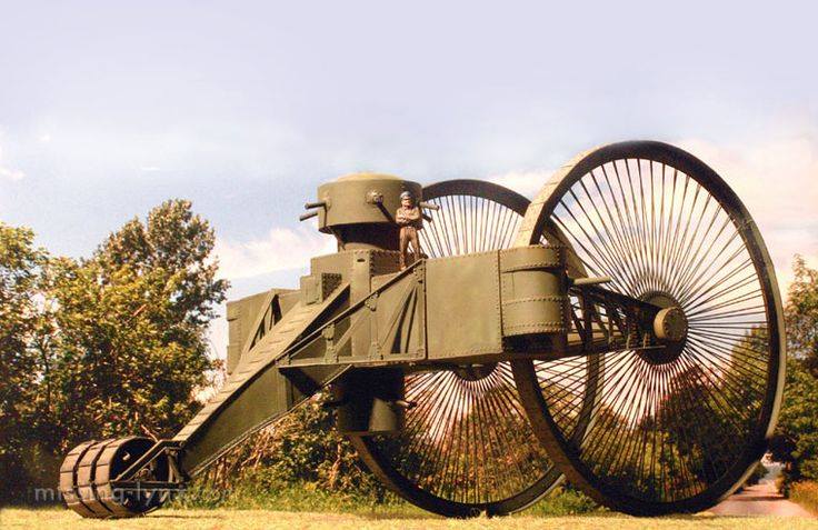 Big Wheeled Tsar Tank