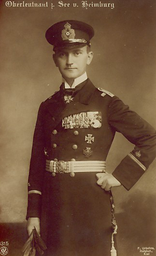 Oberleutnant Zur See Heino Von Heimburg