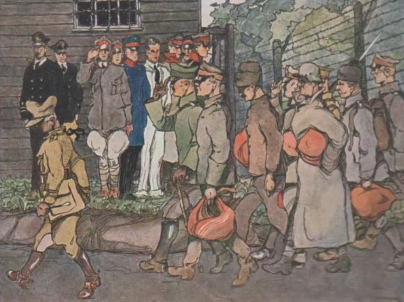 Skipton Pow Camp Drawing