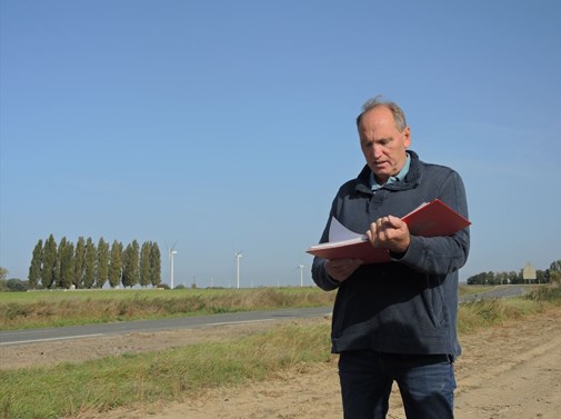 The Author Quoting From The 23Rd Middlesex War Diary At Favreuil