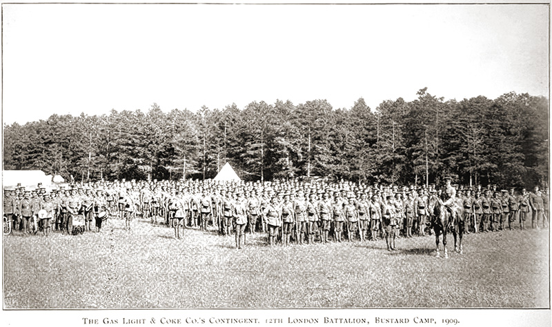 12Th London Battalion Bustard Camp 1909