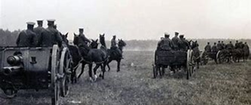 Horse Artillery In WW1
