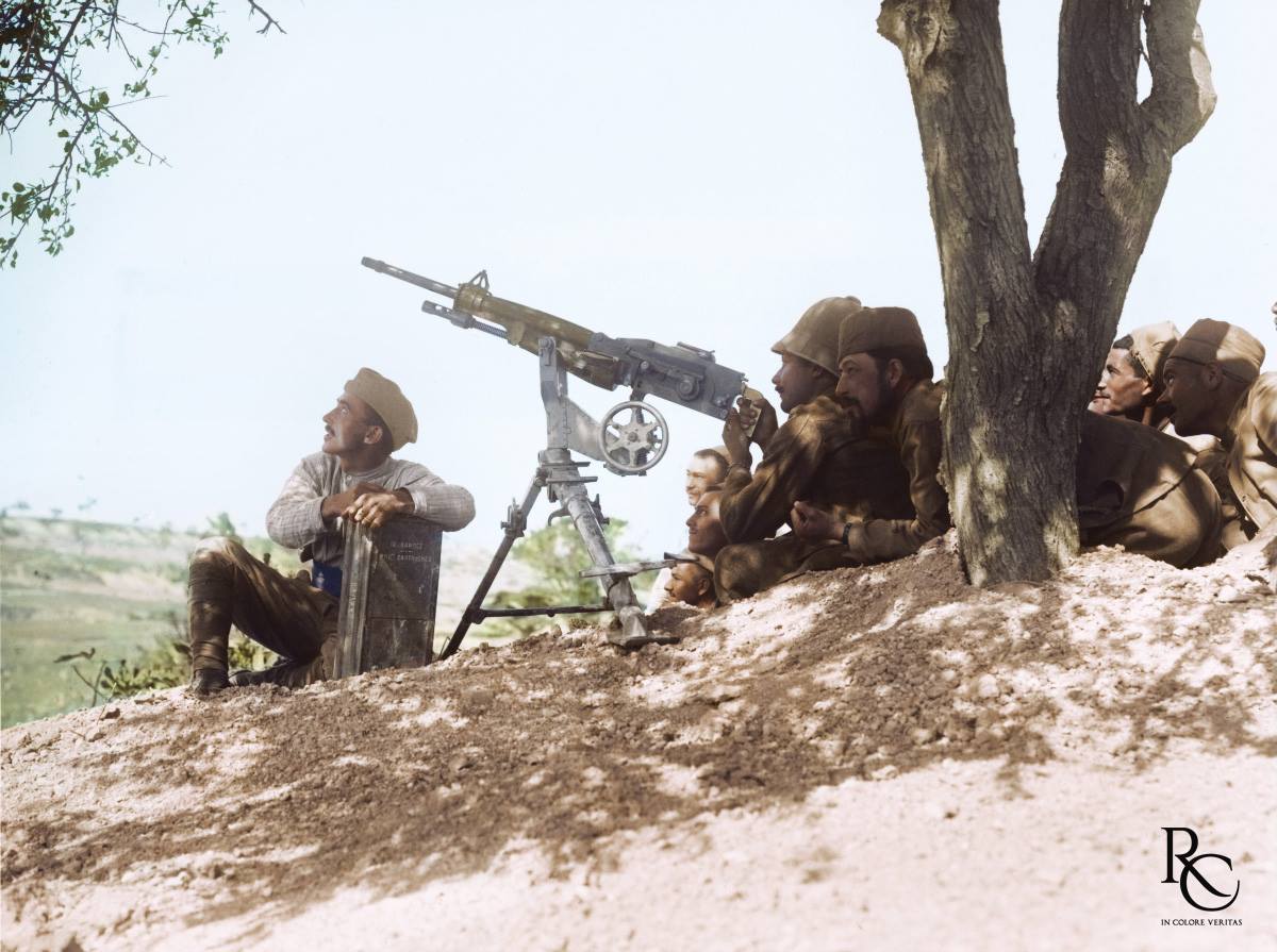 French Anti Air Gunners At Gallipoli