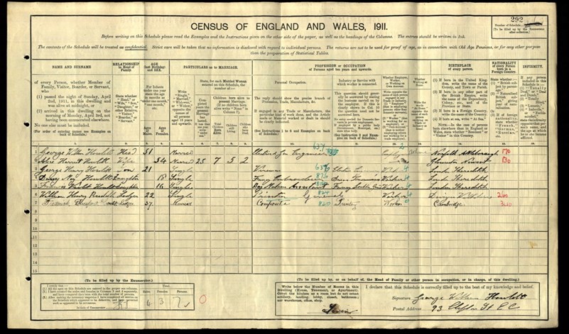 Census, 1911