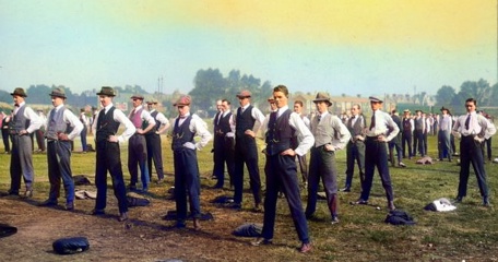 The 1915 CEF’S Fighting, Training, Recruiting, And Administrative Echelons