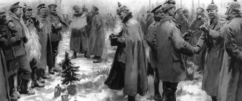 Soldiers At Christmas