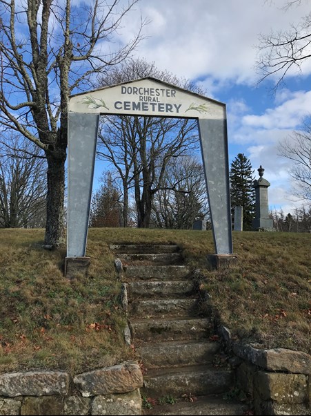 Entrance To Dorchester Cemetery