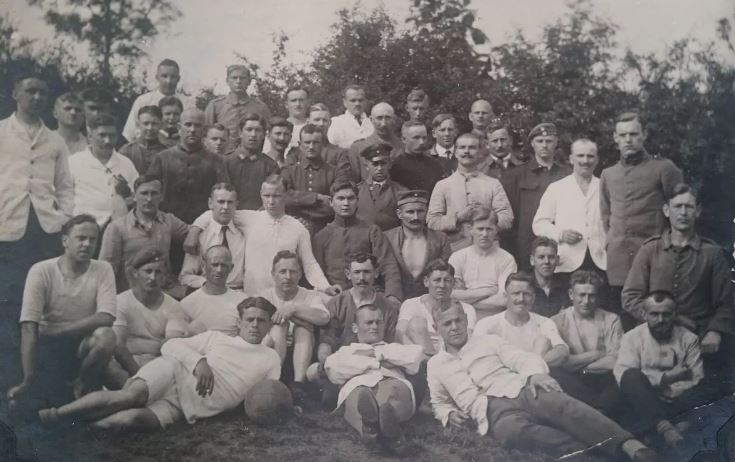 Skipton Pow Camp Photo Of Men