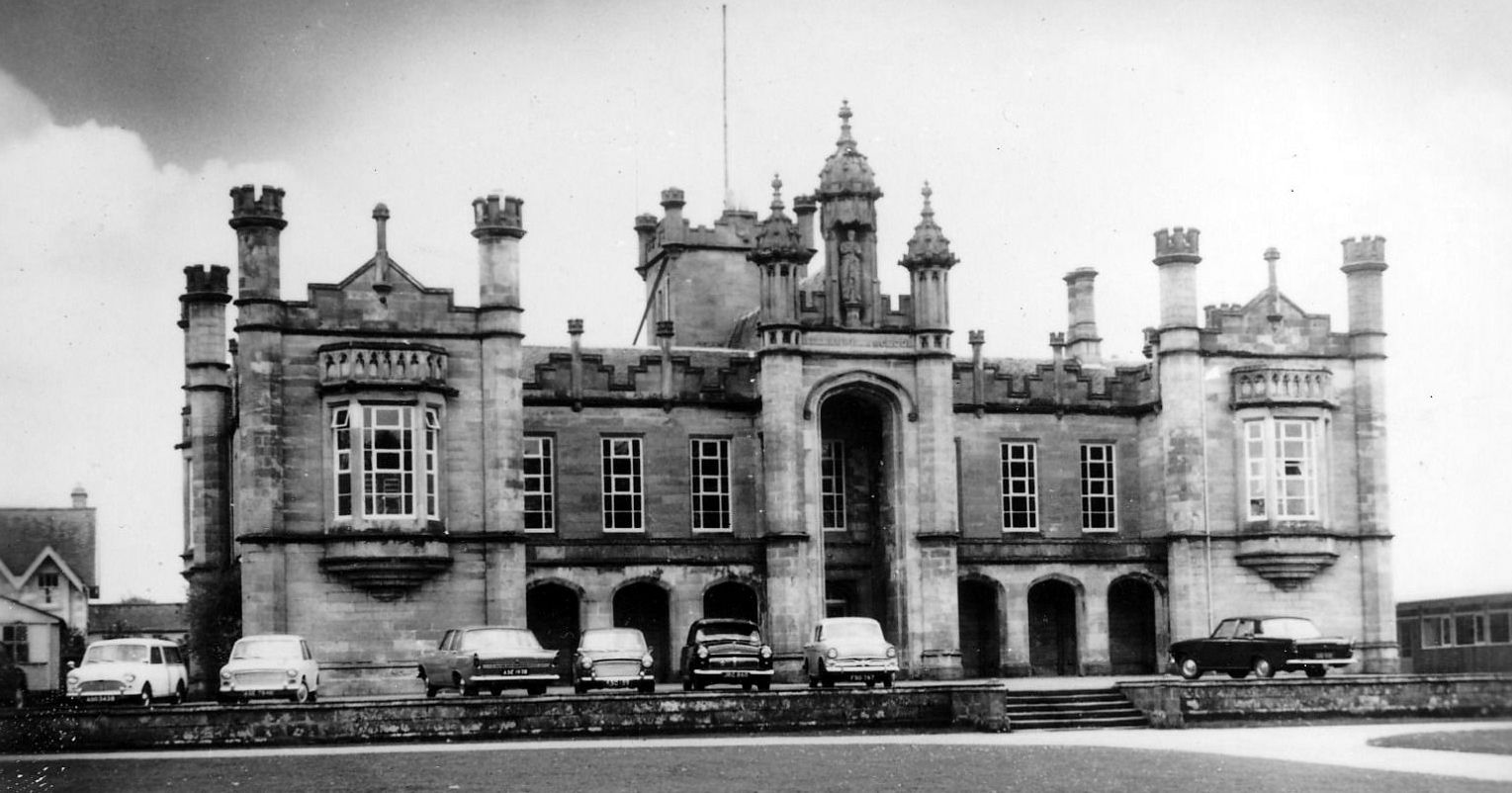 Old Photograph Milne's High School Fochabers Scotland