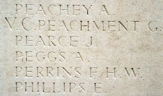 George's Name On The Loos Memorial