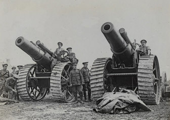 Howitzers WW1