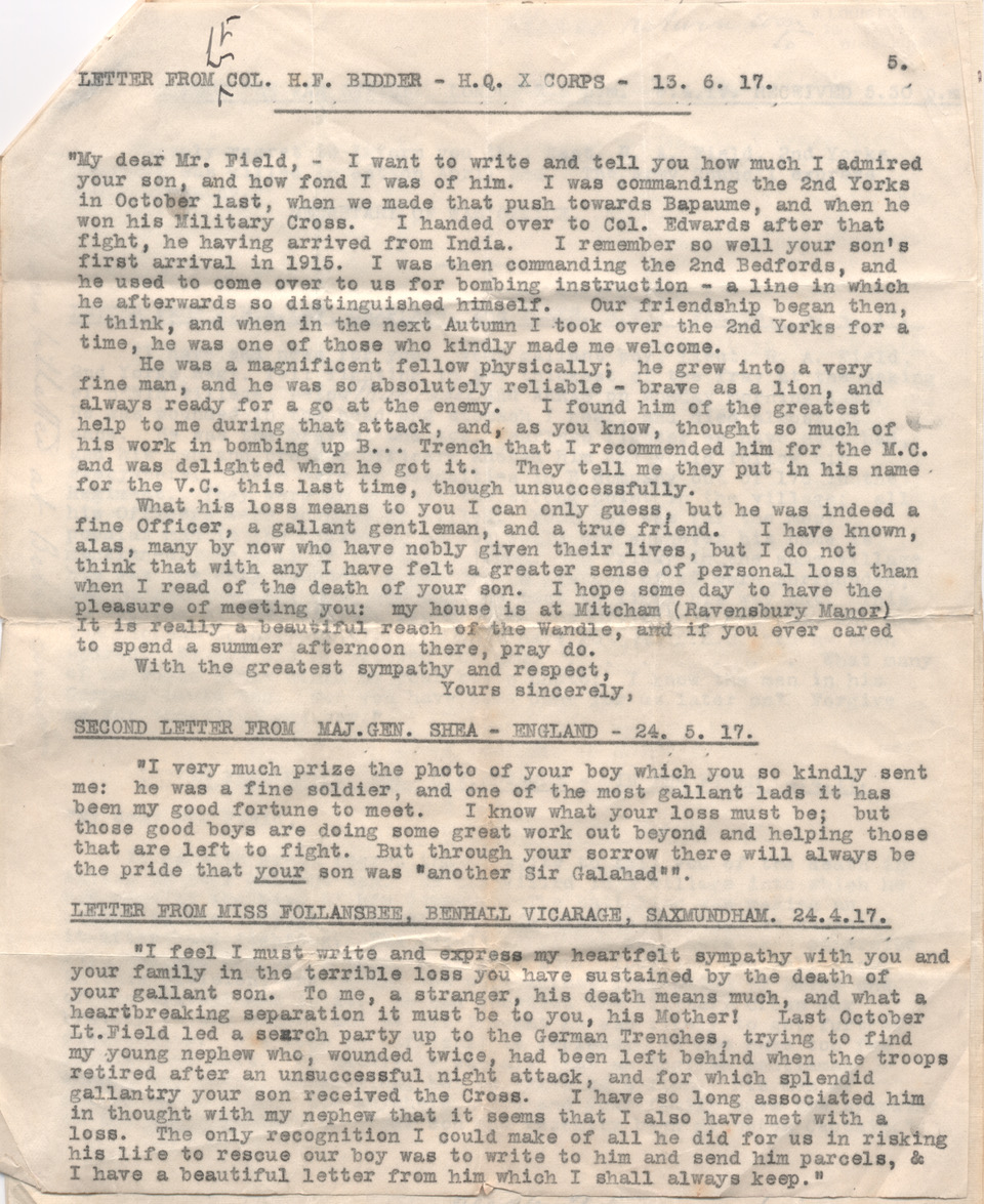 Robert Alister Field Page 5