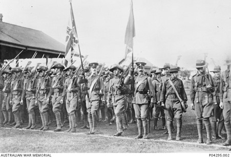Members Of The 55Th Infantry (Collingwood) Regiment