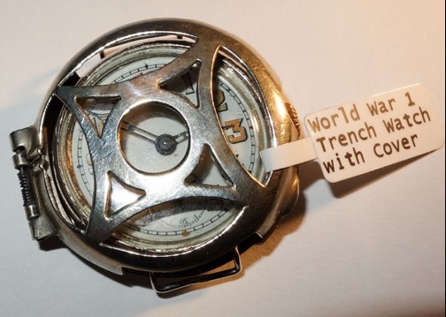 WW1 Trench Watch With Cover
