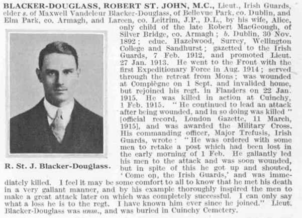 Lieutenant Blacker Douglass.