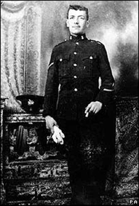 Private Harry Farr, The Father Of Gertrude Harris.