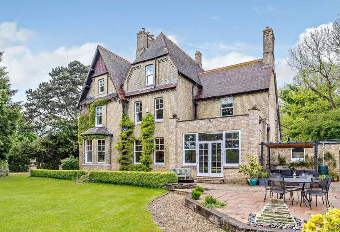 Modern Photograph Of The Old Rectory In Glinton