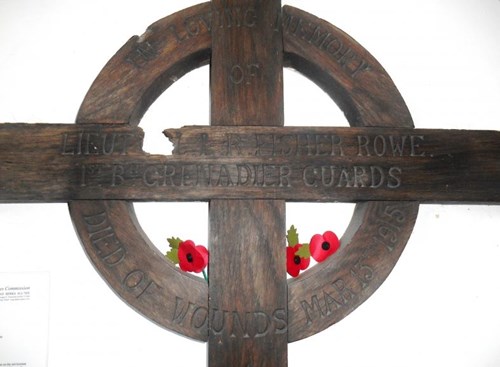 Lt Col Laurence Fisher Rowe Grave Marker