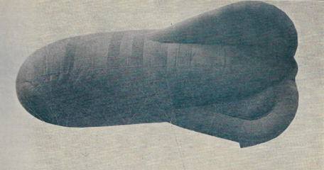 Caquot Type Kite Balloon, Used By The Allies In The Mid Latter Part Of WWI