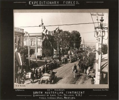 27Th Regiment, South Australian Contingent. Virtual War Memorial Australia