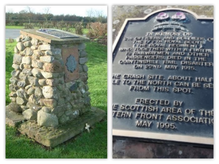 He Western Front Association's Cairn Near The Site Plaque
