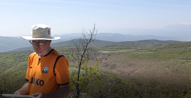 Alan Wakefield Explaining The Battle On Rocky Peak