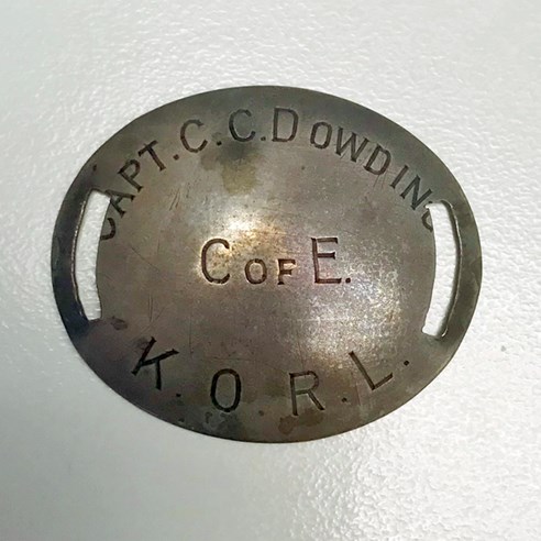 Dowding's 'Dog Tag'.