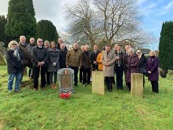 Paying Respects At The 'Lost' Grave Of Private R.A. Thioux