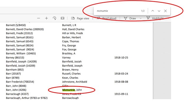 Showing The Search Box
